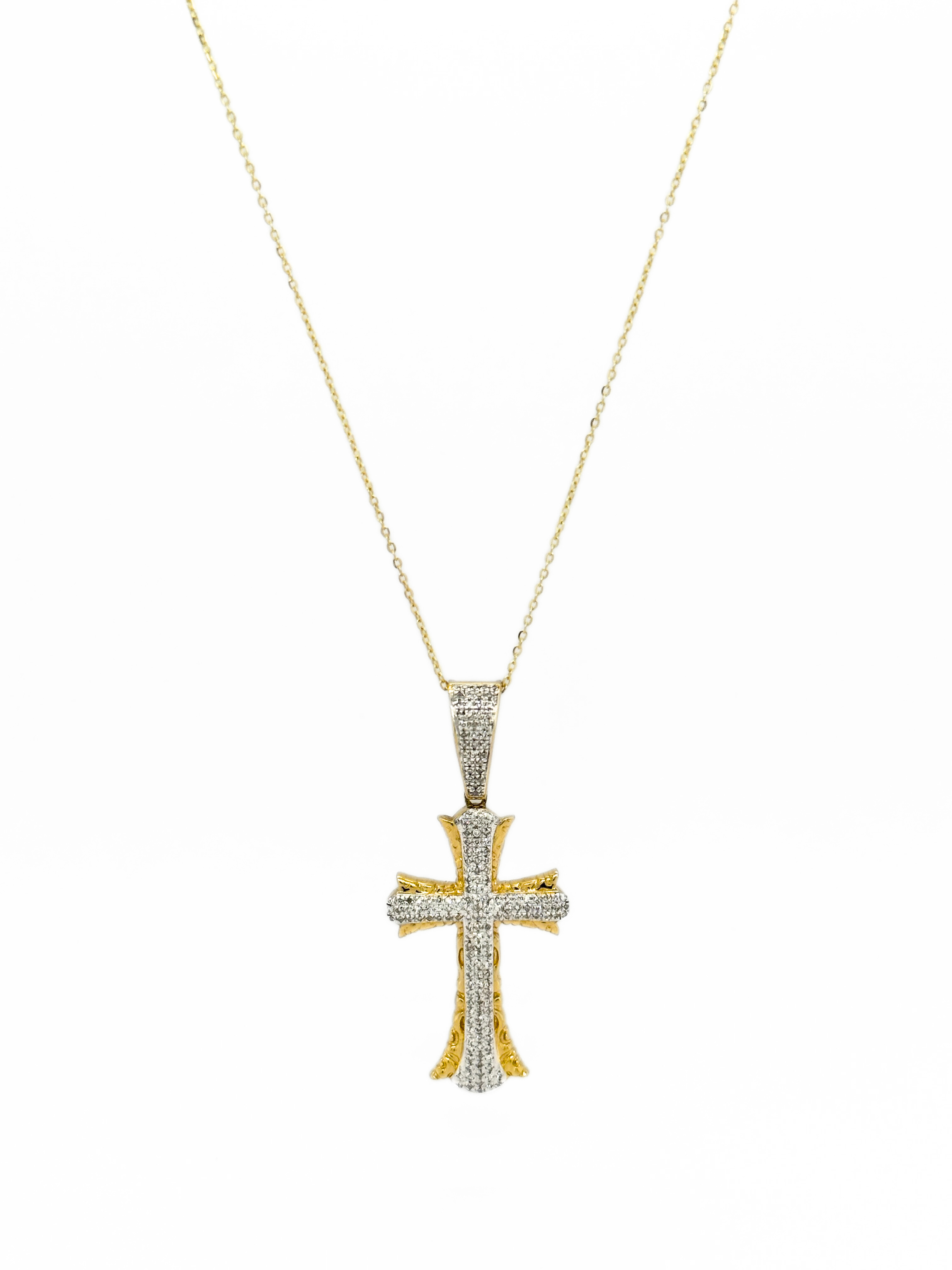 CROSS PENDANT W/CHAIN-OF6178